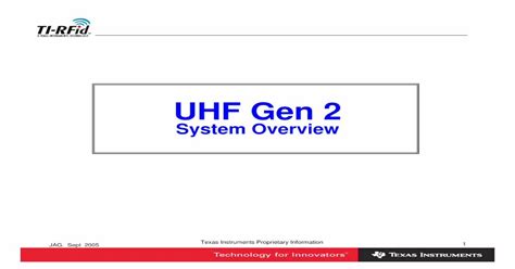 uhf gen2 rfid tutorial|uhf gen2 protocol.